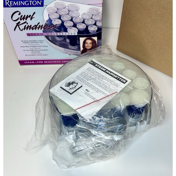 Remington Mist Hot Roller Hair Curlers Pageant Prom Curlers W/ Clips Model H1052 - Picture 4 of 8